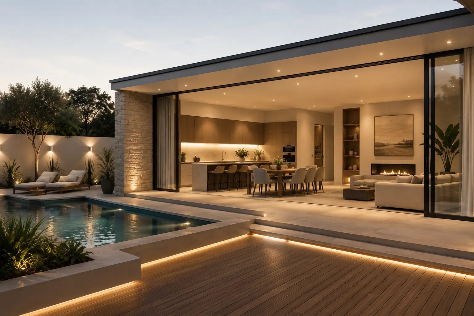 Contemporary Australian home with a premium renovated exterior